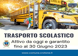 Servizio Trasporto Scolastico