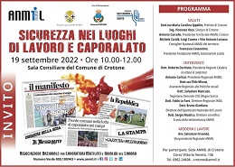 La locandina dell'evento