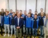 Un momento della cerimonia