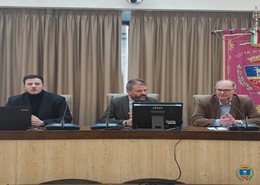 Un momento della conferenza stampa