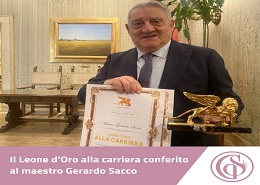 Il maestro orafo Gerardo Sacco