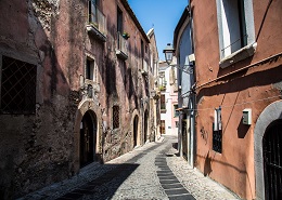 Uno scorcio del centro storico