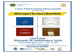 La locandina dell'evento