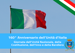 160° anniversario dell'Unità d'Italia