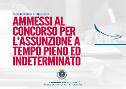 Concorsi Pubblici Comune di Crotone