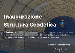 La locandina dell'iniziativa