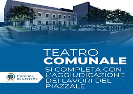 Il piazzale del Teatro Comunale