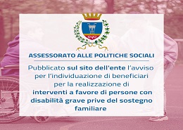 Assessorato alle Politiche Sociali