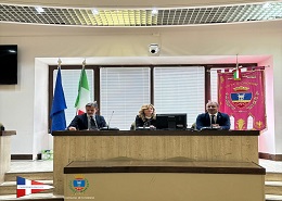 Un momento della conferenza stampa