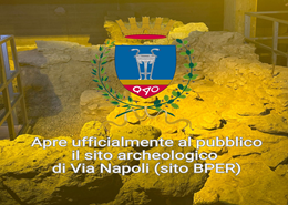 Il sito archeologico di via Napoli