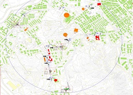 L'area e i punti di intervento