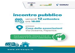 La locandina dell'iniziativa