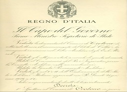 Il decreto del 1938