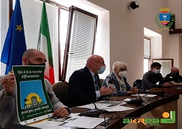 Un momento della conferenza stampa