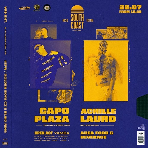 South Coast Music Festival with Capo Plaza & Achille Lauro