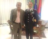 Il sindaco Vallone ed il colonnello Gagliano