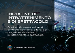 Iniziative di intrattenimento e di spettacolo