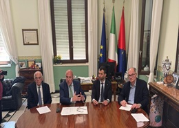 Un momento della conferenza stampa