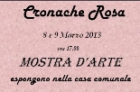 Mostra d'arte nella casa comunale