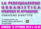 La perequazione urbanistica