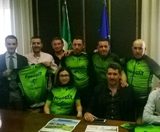 Un momento della conferenza stampa