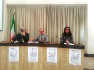 Un momento della conferenza stampa