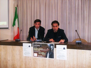 un momento della conferenza stampa