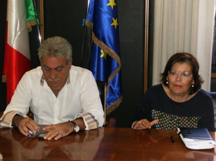 sindaco Vallone - assessore Curatola