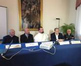 Un momento della conferenza stampa