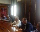 Un momento della conferenza stampa