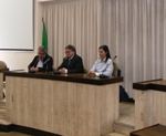 Un momento della conferenza stampa