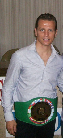Il campione di boxe Tobia Loriga