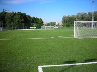 Campo di calcio al settore B