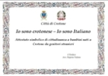 Io sono crotonese - Io sono Italiano