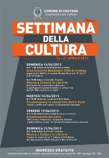 La settimana della Cultura