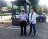 Un monento della presentazione