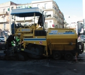 Lavori in Via Russia