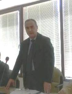 Il presidente del Consiglio Comunale Serafino Mauro