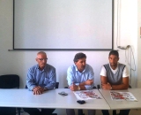 Un momento della conferenza stampa