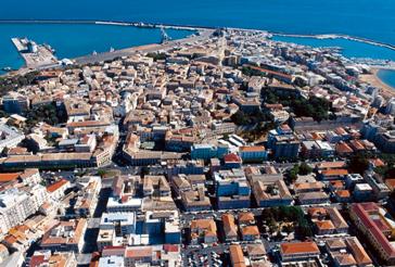 Crotone vista dall'alto