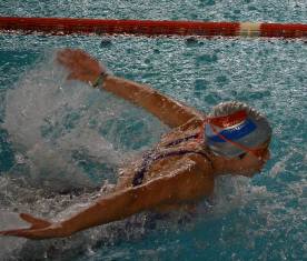 La nuotatrice Ilaria Fonte