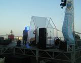 L'allestimento dell'evento