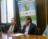 Un momento della conferenza stampa