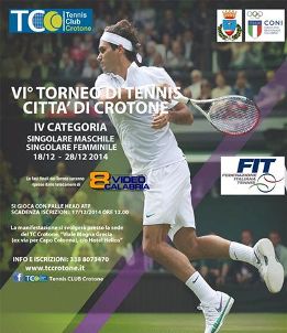 VI° Torneo di Tennis "Città di Crotone"