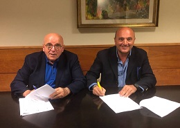 Il presidente Oliverio e il sindaco Pugliese