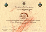 Pane di Laterza & Pecorino crotonese