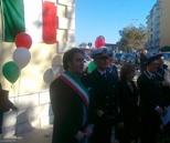 Un momento della intitolazione