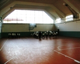 Una palestra scolastica
