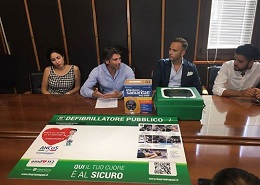 Un momento della conferenza stampa