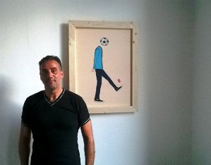 L'artista Dino Ferro